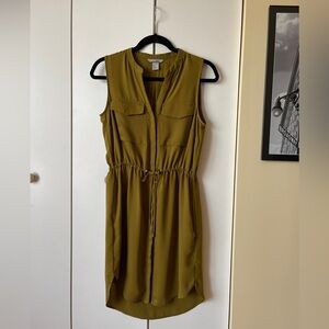 H&M Olive Green Dress/ Size 4/S